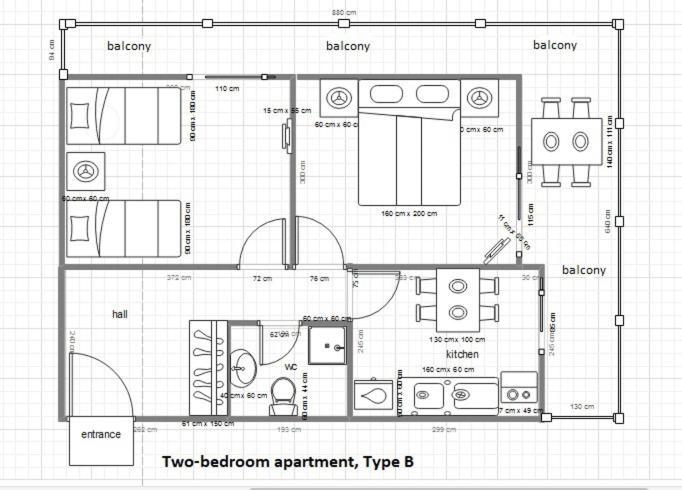 Apartments Dimitra Paralia Dionysiou Exterior photo